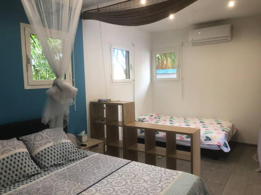 Вилла Kaz Bleu Karaibes Сент-Анн Экстерьер фото